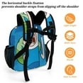 thumbnail image 5 of Adventure Time Jake The Dog Backpacks 13 Inch Bookbag Casual Daypack Backpacks for Travel Work Hiking, 5 of 8
