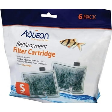 Aqueon Products-supplies-Aqueon Filter Cartridge Small/6 Pk