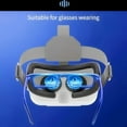 thumbnail image 2 of VR Smart 3D Glasses, Lightweight Adjustable Lenses, Battery-Free for Immersive VR, Compatible with 4.7-6.53" Phones, Movies, Gaming & Home Theater, Ergonomic Comfort Fit, 2 of 10