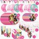 thumbnail image 2 of Set de decoración de fiesta de cumpleaños de Barbie para 16 invitados, 2 of 6