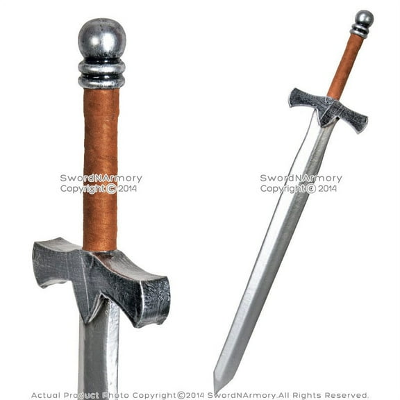 36" Fantasy Dark Knight Sword LARP Foam Latex Video Game Cosplay B