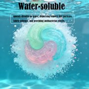 Ikeda scents 60pcs Laundry Detergent Pods,Flower Scents Power Stain Remover, Liquid Soap Pacs 3-in-1 Powerful Clean Remover for Hand Washing and Machine
