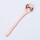 thumbnail image 3 of Cute 304 Stainless Steel Coffee Spoon Stirring Tea Spoon Claw Dog Claw Cup Hollowed Out, metal coffee spoon, tea stirring spoon, hollowed dog claw design, durable 304 stainless steel,, 3 of 8
