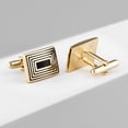 thumbnail image 5 of Jiibva 4Pairs/Set Cufflinks Set Fashion Shirt Cufflink Classic Business Shirt Cuff Links Elegant Tuxedo Cufflinks for Wedding Business, 5 of 7