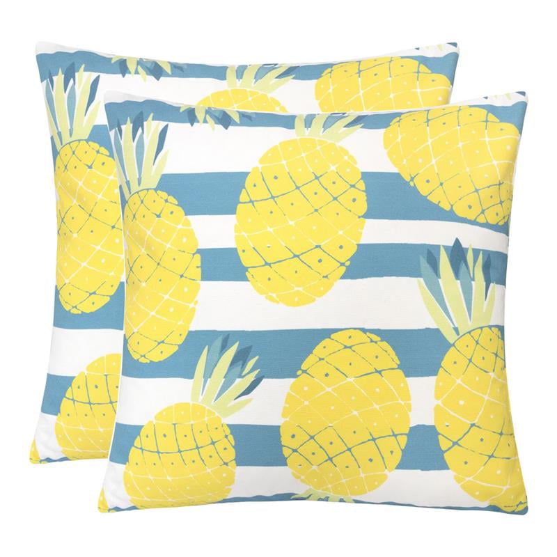 11057円 【メール便送料無料対応可】 Safavieh Pure Pineapple Throw Pillow Red Yellow