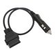 thumbnail image 3 of Cable de memoria para coche, OBD2 macho a encendedor de cigarrillos OB Maleto Cable conector macho OBD Cable adaptador Ultra sensible, 3 of 12