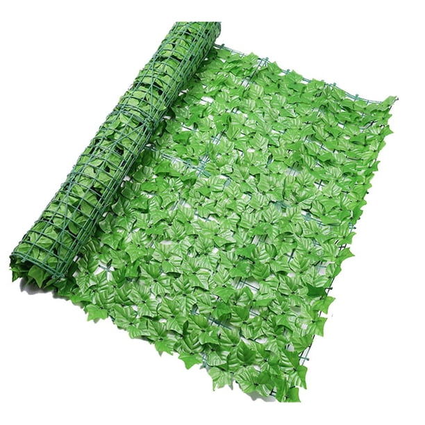 Valla De Privacidad De Hiedra Artificial Valla De Setos Artificiales Y Decoración De Rollo De Pantalla De Hojas Artificiales Para Jardín De Decoración Al Aire Libre Eigraketly HA043477-10