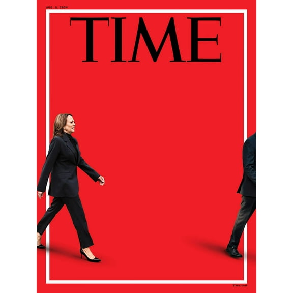 TIME Magazine - 08.05.24 Biden Drops Out From 2024 Presidential Race, The Ditch-Biden Effort, Endorses Vice President Kamala Harris As Democratic Party's Nominee, Who Will Be On The Election Ticket?