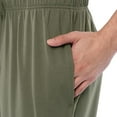 thumbnail image 4 of Fruit of the Loom Men's 360 Stretch Crewneck Top and Jogger Pant Sleep Pajama Set, 4 of 6