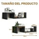 thumbnail image 2 of Repisas Flotantes, 2 Piezas Repisas Flotantes de Pared(58 * 10 * 12CM), Estantes Flotantes Montado en La Pared para Baño, Cocina, Negocio y Más Soportan hasta 12 kg, Fáciles de Instalar, 2 of 6