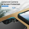 thumbnail image 4 of MYKOMI for Samsung Galaxy S22 Case, Galaxy S22 Case with HD Screen Protector [Military Grade Drop Tested]Tough Rugged Shockproof  Heavy-Duty Phone Protective Case for Samsung S22, 4 of 6