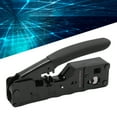 thumbnail image 3 of Net Cable Pliers, Ratchet Mechanism Net Cable Crimping Tool Efficient High Hardness Carbon Steel  for Telephone Lines, 3 of 7