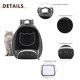 thumbnail image 2 of Mochila para gatos Bolsa de viaje para gatos de malla transpirable Diseño de apertura frontal para uso en exteriores Sywqhk Libre de BPA, 2 of 3