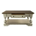 thumbnail image 5 of Morgan Creek Drawer Square Cocktail Table - Antique White, 5 of 9