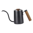 thumbnail image 4 of DOLITY Drip Coffee Kettle Camping Coffee Pot Gooseneck Spout Stainless Steel Coffee Tea Black, 4 of 9