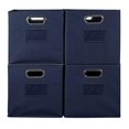 thumbnail image 2 of Niche Set of 4 Cubo Foldable Fabric Bins- Blue, 2 of 3