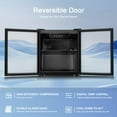 thumbnail image 4 of Open Box ANTARCTIC STAR 12 BOTTLE/48 CAN MINI FRIDGE COOLER - BEVERAGE REFRIGERATOR BLACK, 4 of 5