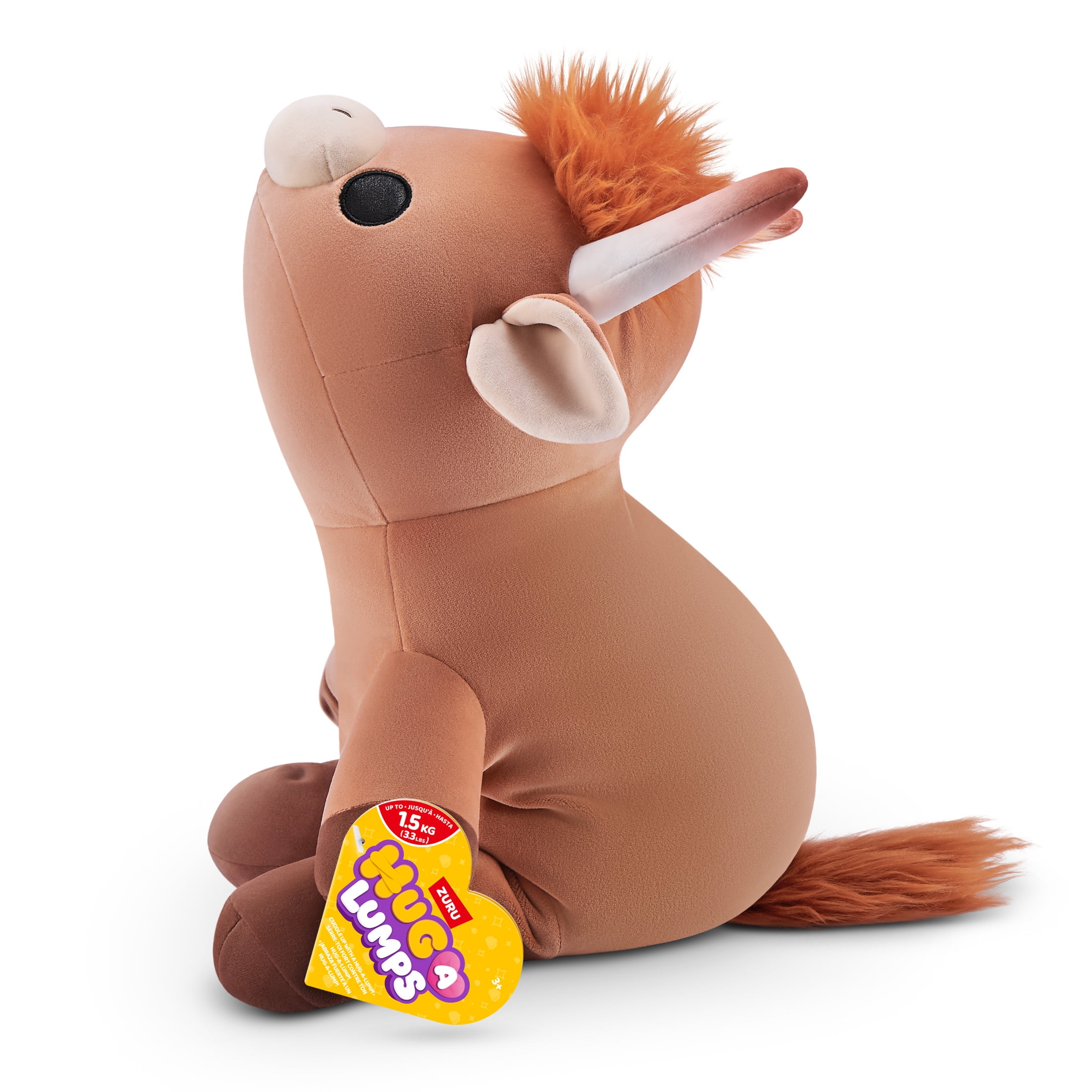 Hug A Lumps (Medium) Holly by ZURU, Cuddly Squishy Weighted Plush