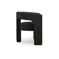 thumbnail image 5 of Signature Design by Ashley Landick Modern Boucle Barrel Accent Chair, Black, 5 of 8