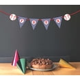 thumbnail image 2 of Inkdotpot Party Supplies For BoyI Am FourPaper GarlandBirthday Banners BaseballBirthday Streamers, 2 of 4