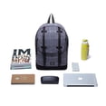 thumbnail image 3 of Lightweight Outdoor Backpack, KAUKKO Travel Casual Rucksack Laptop Daypack for 15"（41-GREY）, 3 of 5