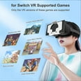 thumbnail image 6 of Rechale VR Headset for Nintendo Switch & Switch OLED, Virtual Reality Glasses with Adjustable HD Lenses and Comfortable Head Strap, Labo VR Kit 3D Goggles for Switch Accessories, 6 of 7