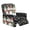 Christmas Snowman Pattern, variant on HELLHERO Christmas Recliner Chair Covers with Festive Cats Print, 4 Pack Durable Anti Tear Polyester Spandex Slipcover for Home Living Room