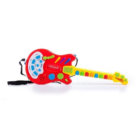 Electric Guitar Toy with Sound and Lights