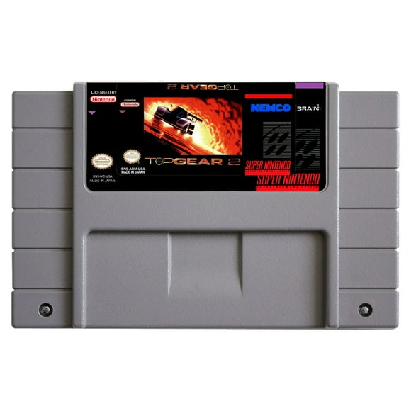 SNES Games Cartridge Top Gear 2