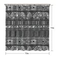 thumbnail image 5 of Vintage Fashion Shower Curtain, Tribal Patterns Artistic Home Accents Waterproof 72x72 Inch Polyester, 5 of 5