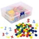 thumbnail image 1 of 117 unidades de fichas contadoras de 30mm de colores mixtos de juguete de matemáticas para fichas de bingo, fichas de juego con caja de almacenamiento, multicolor Feliz Sencillez, 1 of 5