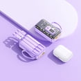 thumbnail image 2 of Banco de poder Seitruly 5W 10000 mAh portátil transparente Electrónica violeta, 2 of 6
