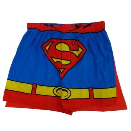 DC - DC Comics Mens Caped Superman Boxers Superhero Boxer Shorts