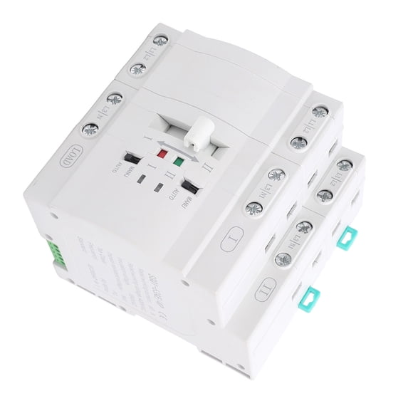 Power Automatic Transfer Switch, 4P 63A Millisecond Level Fast Switching Generator Changeover Switch, Power Automatic Supply Transfer Switching Switch Automatic Transfer Switch