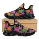 thumbnail image 1 of Zapatos para caminar de línea fina para mujer con diseño de hoja de plátano de selva tropical, zapatos deportivos ligeros y transpirables para exteriores, 1 of 6
