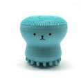 thumbnail image 1 of Cepillo de limpieza facial Cepillo facial y masajeador de mano de silicona Lindo y pequeño depurador facial de pulpo para una limpieza profunda Masaje exfoliante suave de la piel, 1 of 4