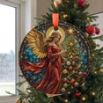 thumbnail image 2 of Angel with Christmas Tree Ornament, Holiday Gift, Festive Decor, Christmas Decor, Christmas Angel, Angel Ornament, Xmas Tree, Holiday Keepsake, Xmas Tree Hanging Decoration, Season, 2 of 5