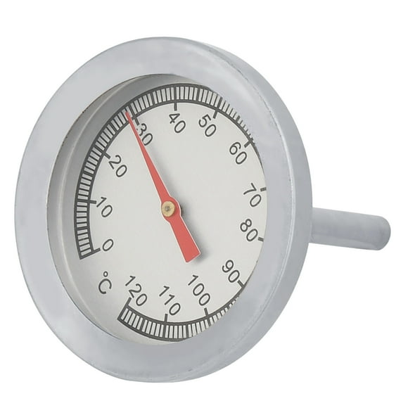 Commercial 1Pc Barbecue , Ranges From 0~120 degrees Celsius Bbq Temperature Gauge, Accurate Reused For Barbecue Cooking Any Grill, Bbq, Or Oven