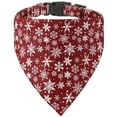 thumbnail image 1 of Collar de perro de Navidad con lazo, collares de Navidad para perros pequeños, medianos y grandes, 1 of 5