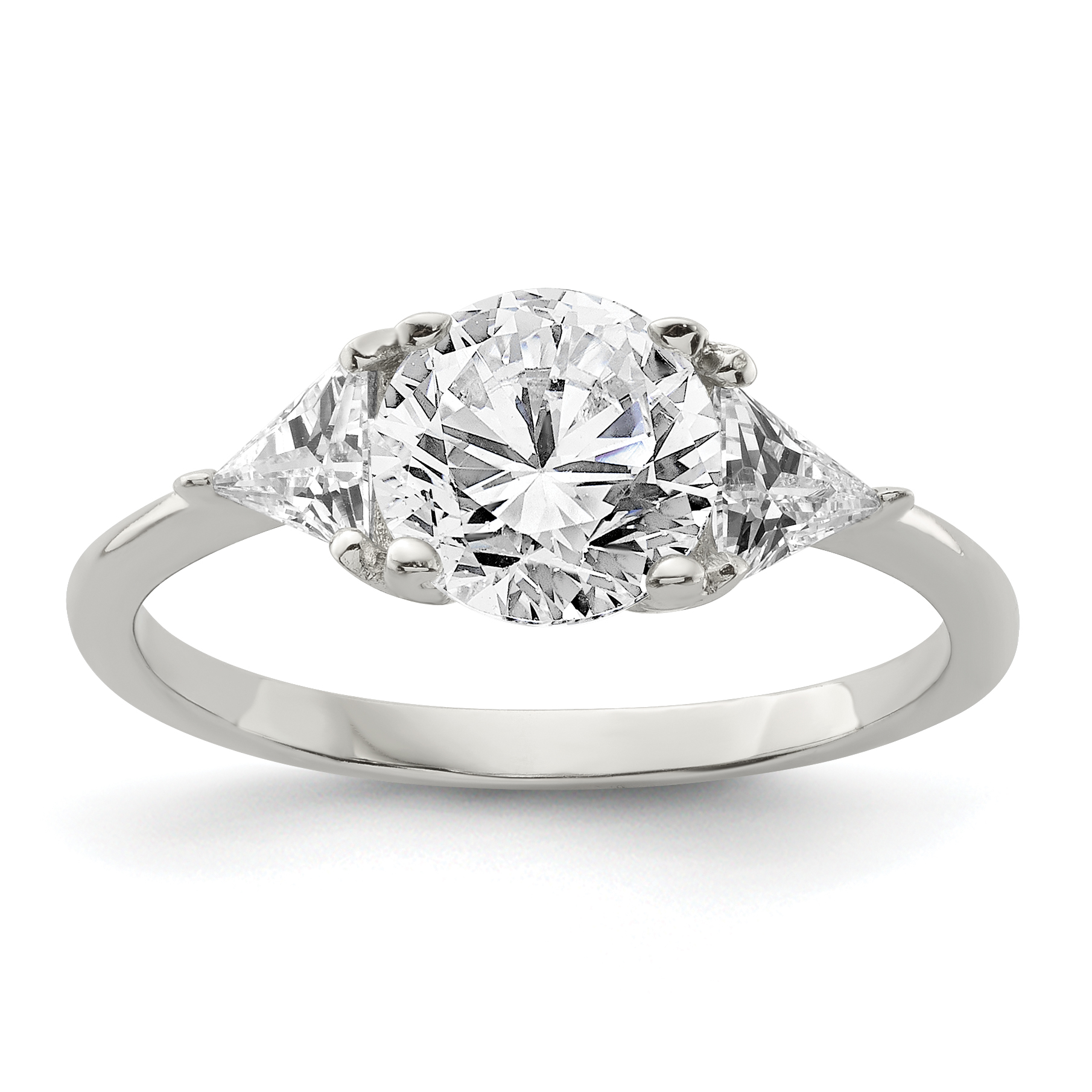 Bague en Argent Sterling 925 avec Zircon Cubique