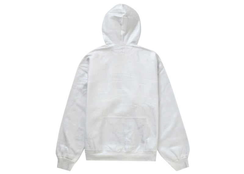 【Supreme x MM6 Maison Margiela】 Foil Box Logo Hooded Supreme MM6 Maison Margiela Foil Box Logo Hooded Sweatshirt