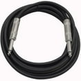 thumbnail image 3 of Seismic Audio SASTSX-10 - Audio cable - mono jack male to mono jack male - 3 m - shielded - black (pack of 6), 3 of 3