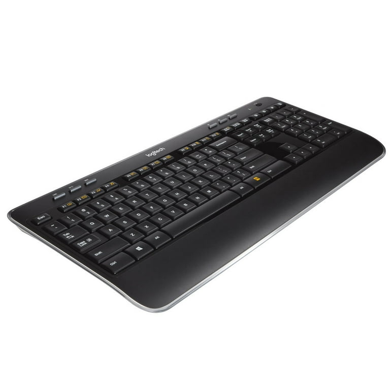 bejdsemiddel Kantine trappe Used Logitech K520 Wireless Keyboard with Receiver (820-002864) -  Walmart.com
