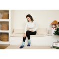 thumbnail image 2 of LEMZONE Women's Winter Slipper Socks Warm Cozy Fuzzy Fleece-lined Cabin Socks with Grippers, 2 of 5
