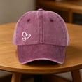 thumbnail image 2 of AirLoni Unisex Adjustable Dad Trucker Hat Foldable Lightweight Breathable Classic Baseball Cap for Men Women Wine,One Size, 2 of 4