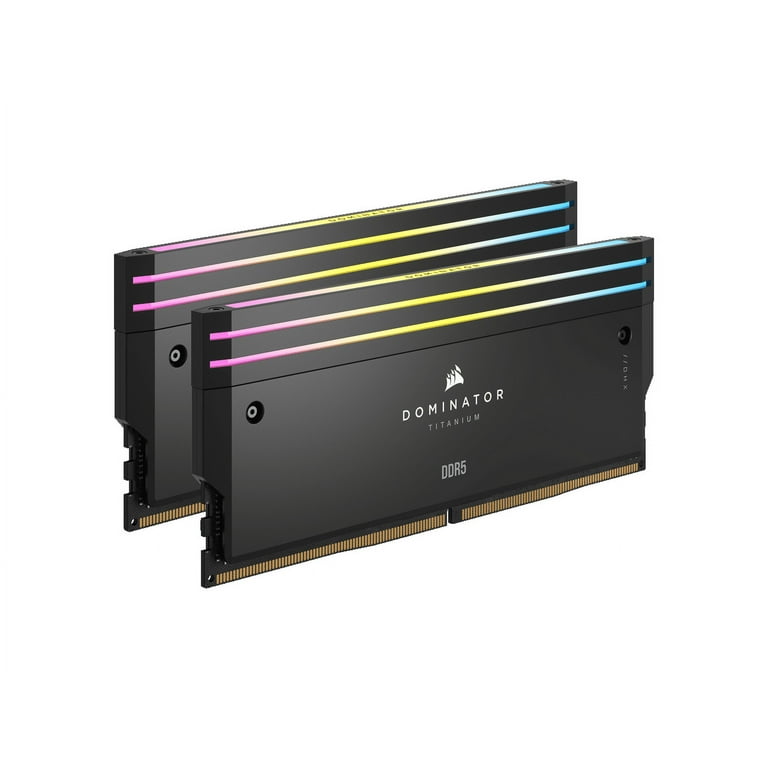 CORSAIR DOMINATOR TITANIUM 24GB×2 Corsair Dominator Titanium DDR5-7200 2x 24 GB Review - First