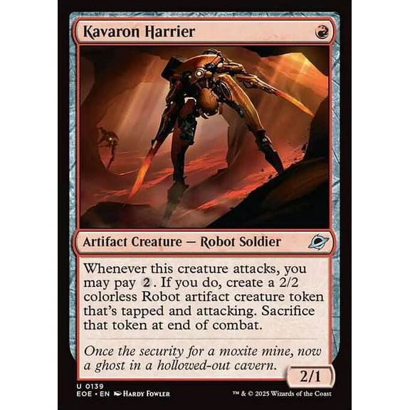 MtG Edge of Eternities Uncommon Kavaron Harrier #139