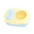 thumbnail image 1 of Lonchera Bento Linda Kawaii Portátil Personal Sellado Utensilios Contenedor de Alimentos para Amarillo, 1 of 7