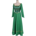 thumbnail image 3 of Women's Princess Fiona Green Fancy Dress Outfit, 3 of 6