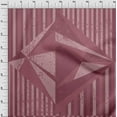 thumbnail image 4 of oneOone Cotton Cambric Dark Magenta Fabric Geometric Diamond With Stripes Sewing Fabric By The Yard Printed Diy Clothing Sewing Supplies 42 Inch Wide, 4 of 4